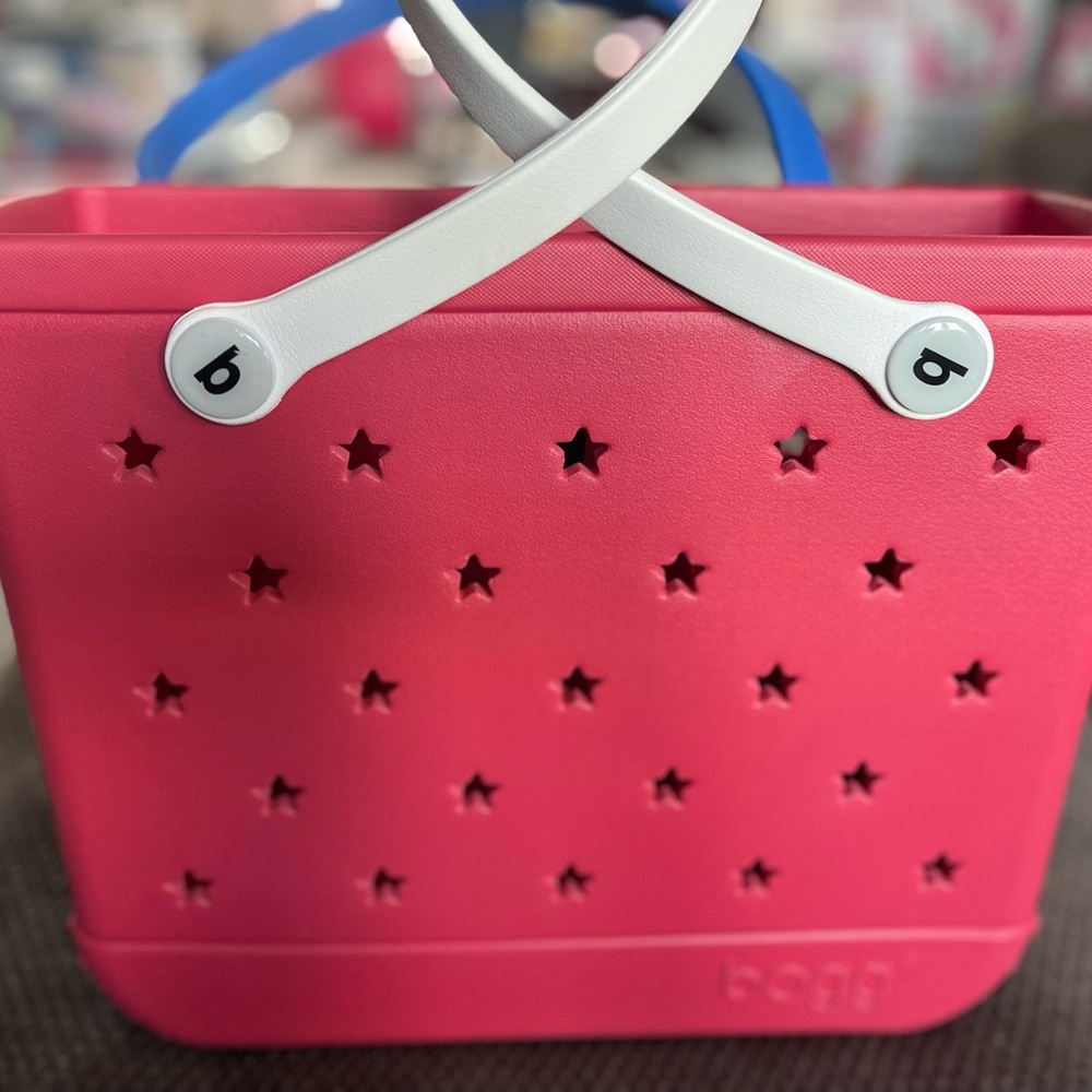 BOGG BAG ❤️🤍💙 Stars & Stripes Tote w/ Inserts & Phone Holder *RARE*